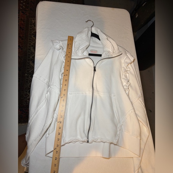 Free People Movement So Cool Ruffle Zip Jacket - Picture 4 of 5